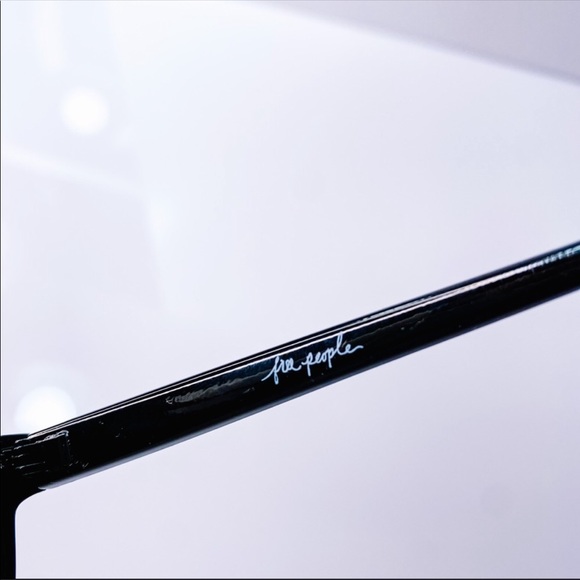 Free People Stella Gold Star Black Sunglasses - Picture 3 of 5